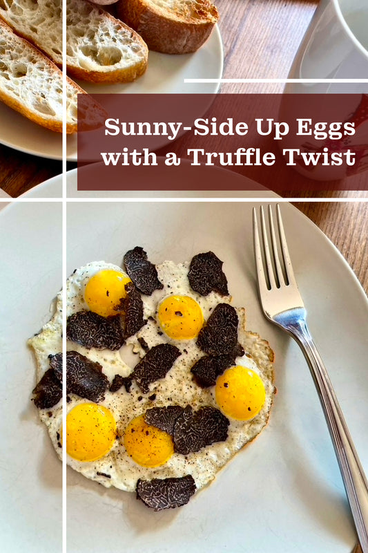 Sunny-Side Up Eggs with a Truffle Twist