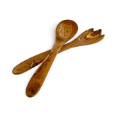 Olive Wood Salad Serving Set (2-Piece Set, 12in)
