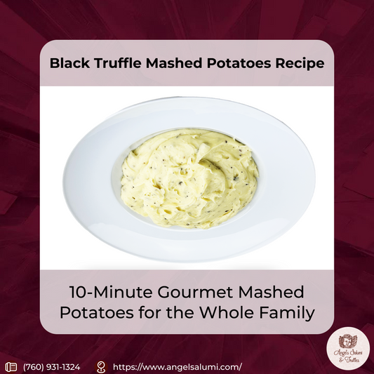 Black Truffle Mashed Potato Recipe