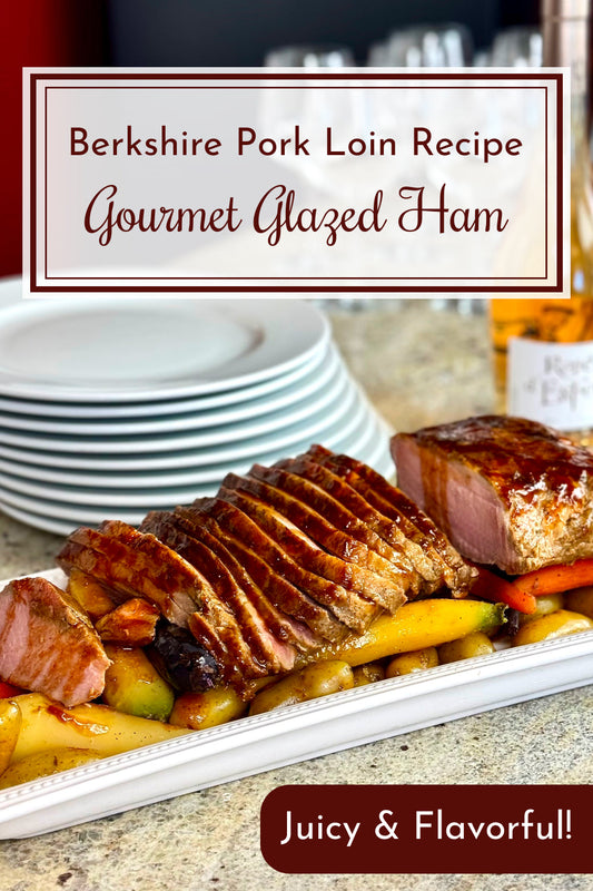 Gourmet Glazed Ham with Carrots & Potatoes – Berkshire Pork Loin Recipe