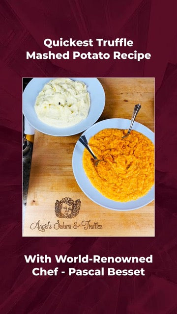 10-Minute Black Truffle Mashed Potatoes