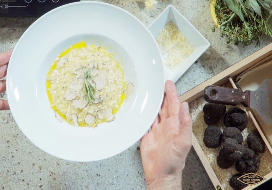 Summer Truffle Risotto - Angel's Salumi & Truffles