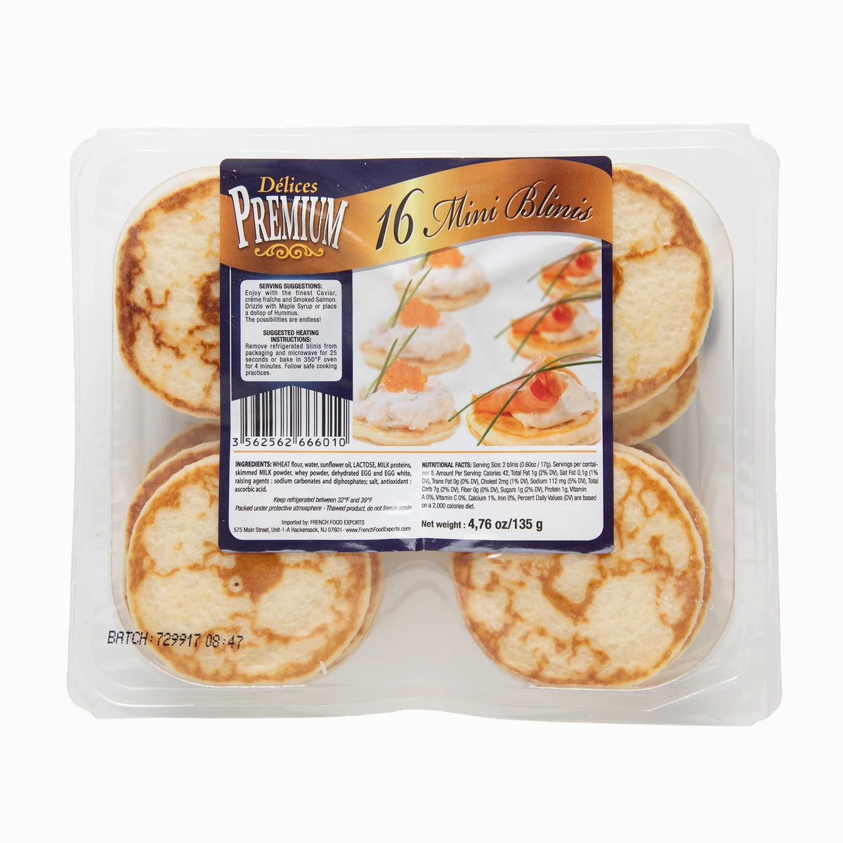Mini Blinis Flowpack (16ct)