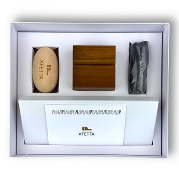 XFETTA Professional Truffle Slicer Gift Set with Glove, Base, and Brush
