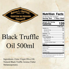 BlackTruffleOil500mlNutritionL