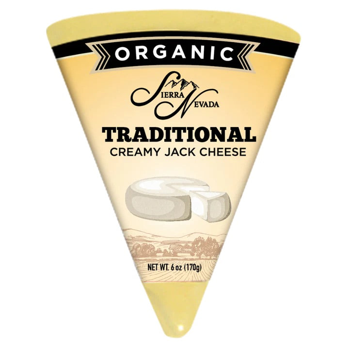 Sierra Nevada Creamy Jack Cheese Wedges – 6oz