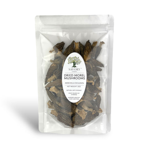 Dried Morel Mushrooms (Morchella Esculenta, 2oz)