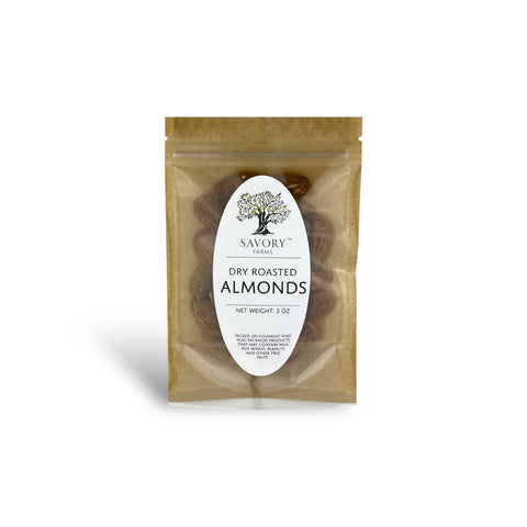 Dry Roasted Almonds (3oz)