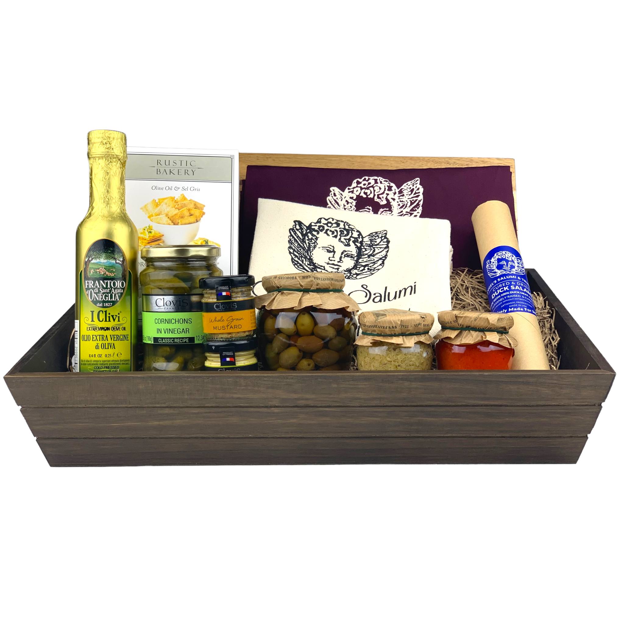 Classic Pork-Free Gift Basket - Angel's Salumi & Truffles