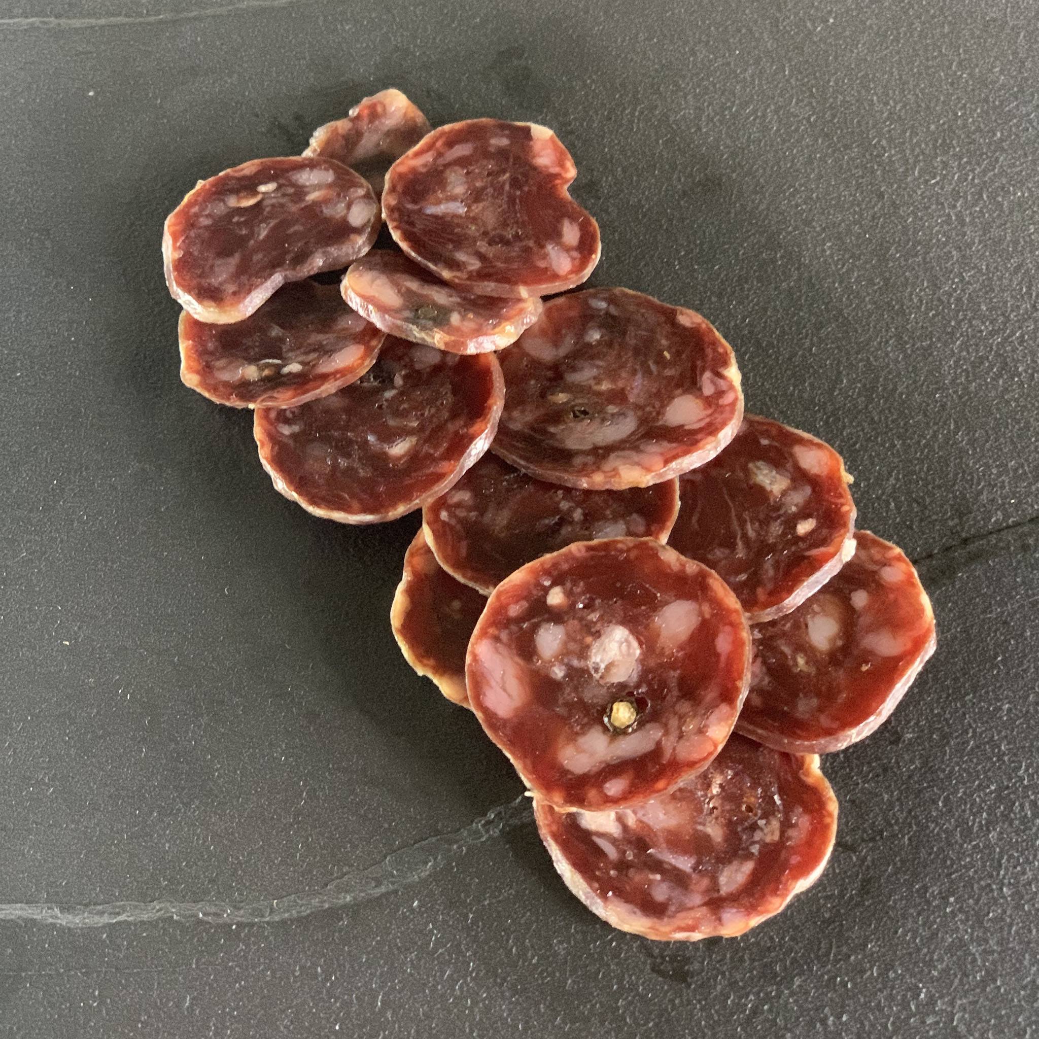 Venison & Berkshire Pork Salami (5.5oz) - Angel's Salumi & Truffles