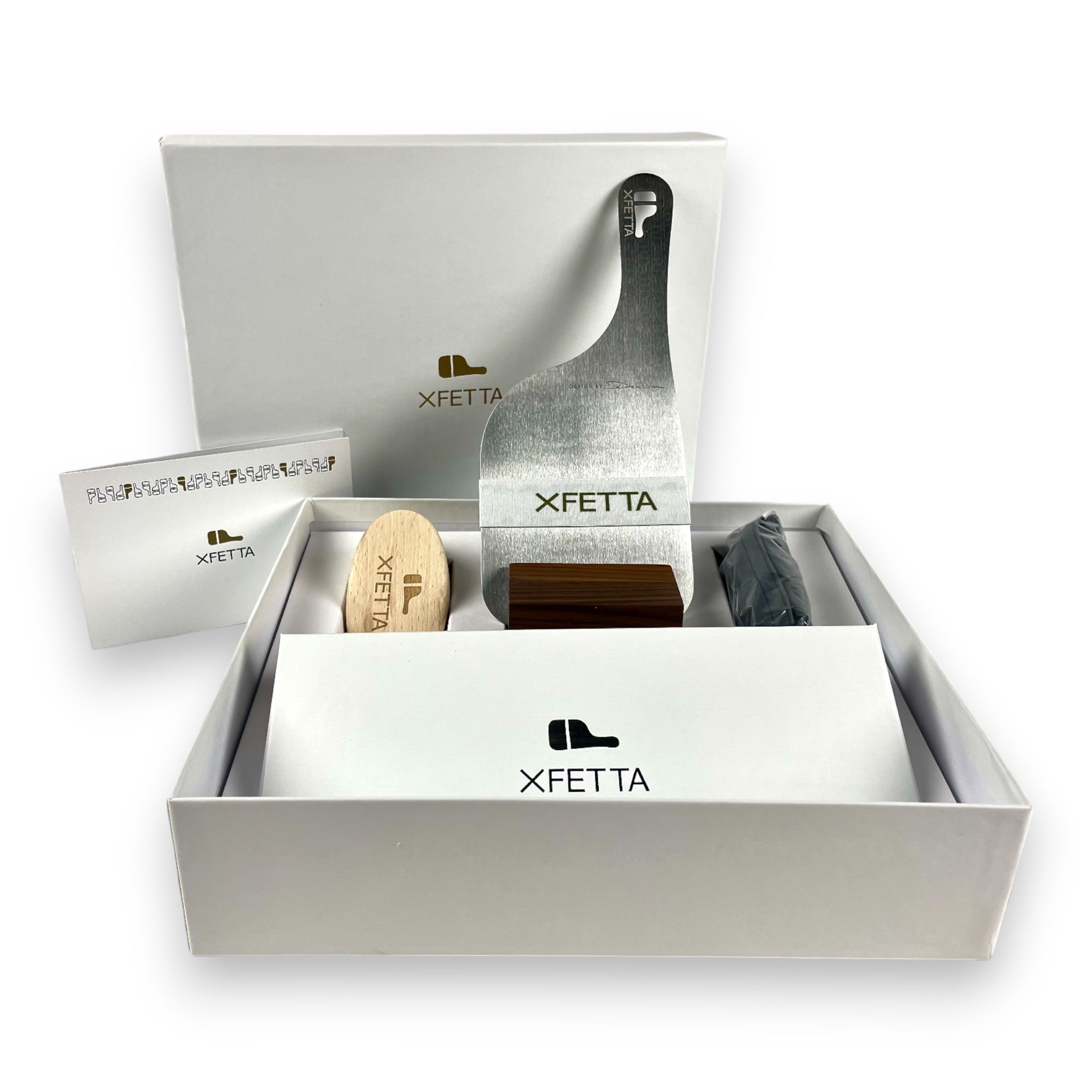 XFETTA Professional Truffle Slicer Gift Set with Glove, Base, and Brush