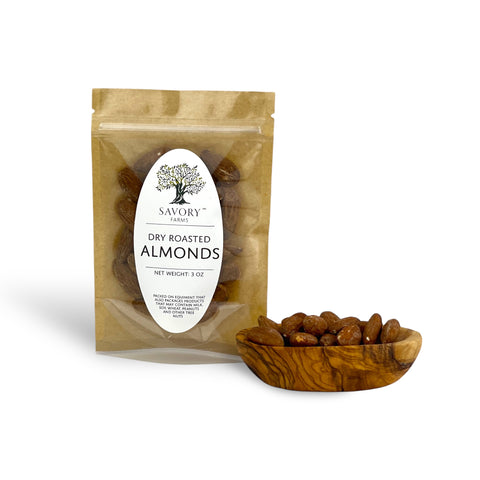 Dry Roasted Almonds (3oz)
