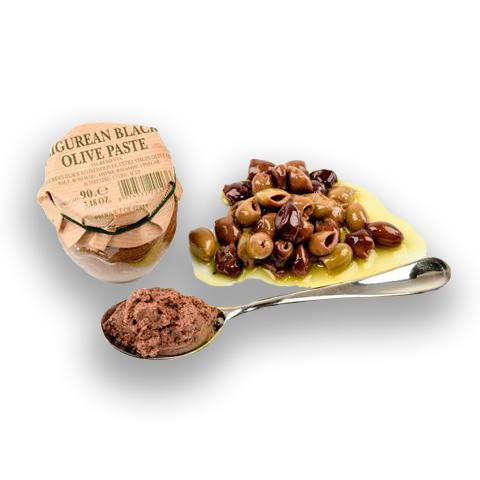 Ligurean Black Olive Paste - Angel's Salumi & Truffles
