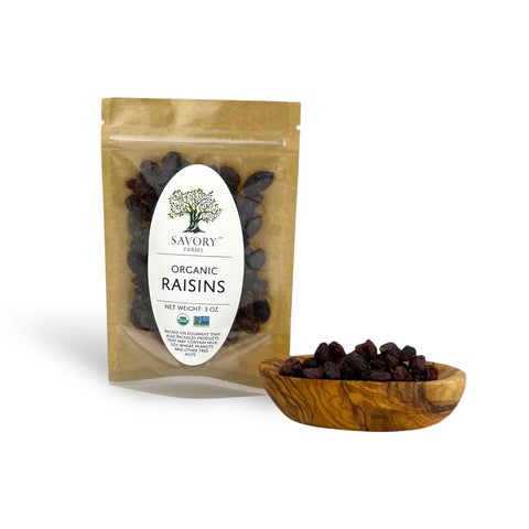 Organic Raisins (3oz)