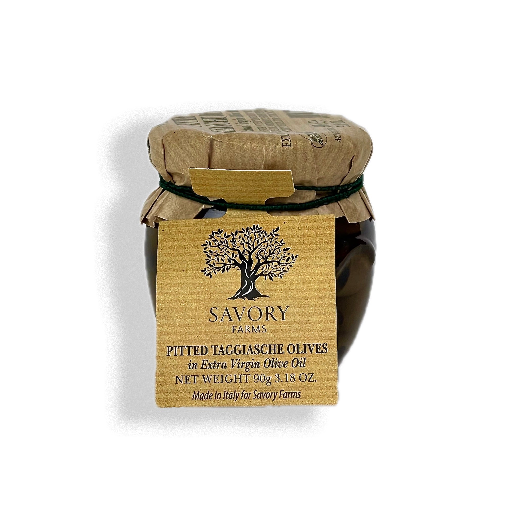 Pitted Taggiasche Olives (90g)