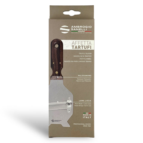 Rosewood & Stainless Steel Truffle Slicer