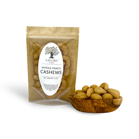 Whole Fancy Cashews (3oz)